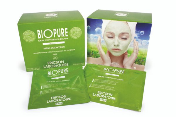E852 BOX MASK DETOXYGEN caja de 4 tratamientos