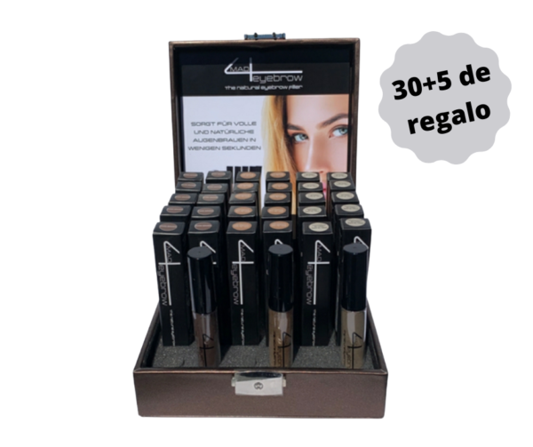 00113 MAD 4 EYEBROWN 30+5 . TONOS COMBINABLES